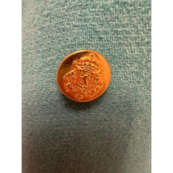 J. Crew Wool Stadium Cloth by Nello Gori Majesty Peacoat Turquoise Aqua Sz 12 P - Picture 3 of 9